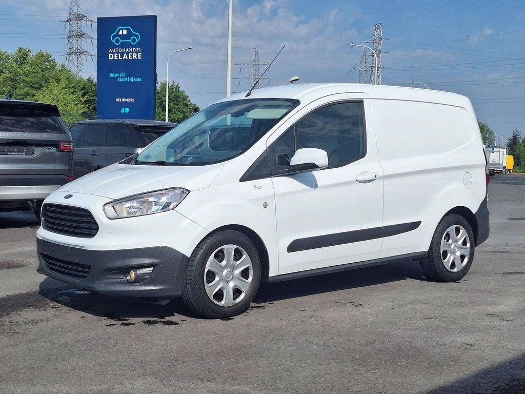 Ford Transit Courier 1.5 TDCi Ambiente 83000KM Garantie (785, Auto's, 4 deurs, Stof, 1795 kg, Wit