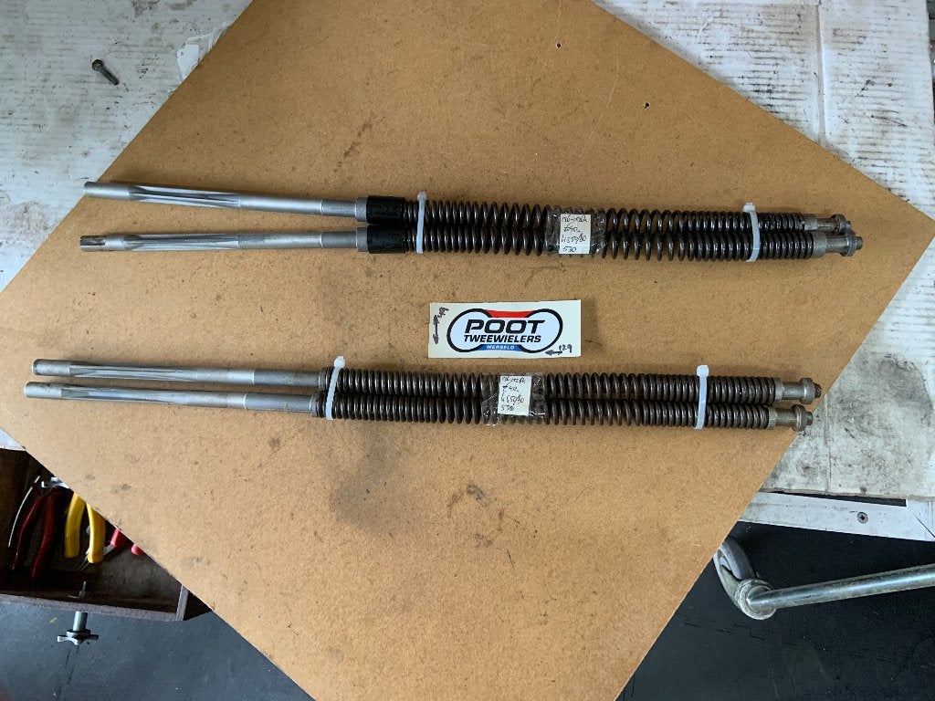 Ressorts de fourche Zundapp KS 50/KS 80 Type 530, Vélos & Vélomoteurs, Enlèvement, Utilisé, Autres types