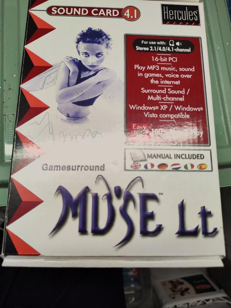 Hercules Gamesurround Muse LT, Informatique & Logiciels, Enlèvement, Neuf, Hercules