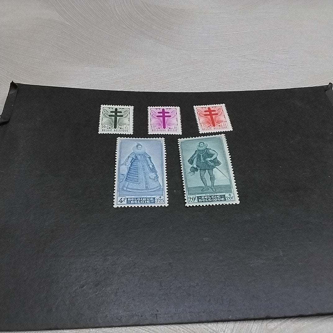 BELGIE 787/791 postfris met cote 56,00 €, Ophalen of Verzenden, Postfris