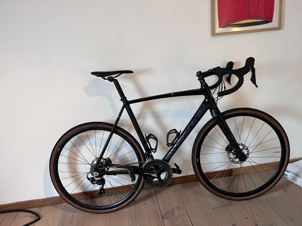 Thompson R9500 racefiets/gravelfiets– Shimano 105 – maat 58, Fietsen en Brommers, Ophalen, 28 inch, Heren, Aluminium