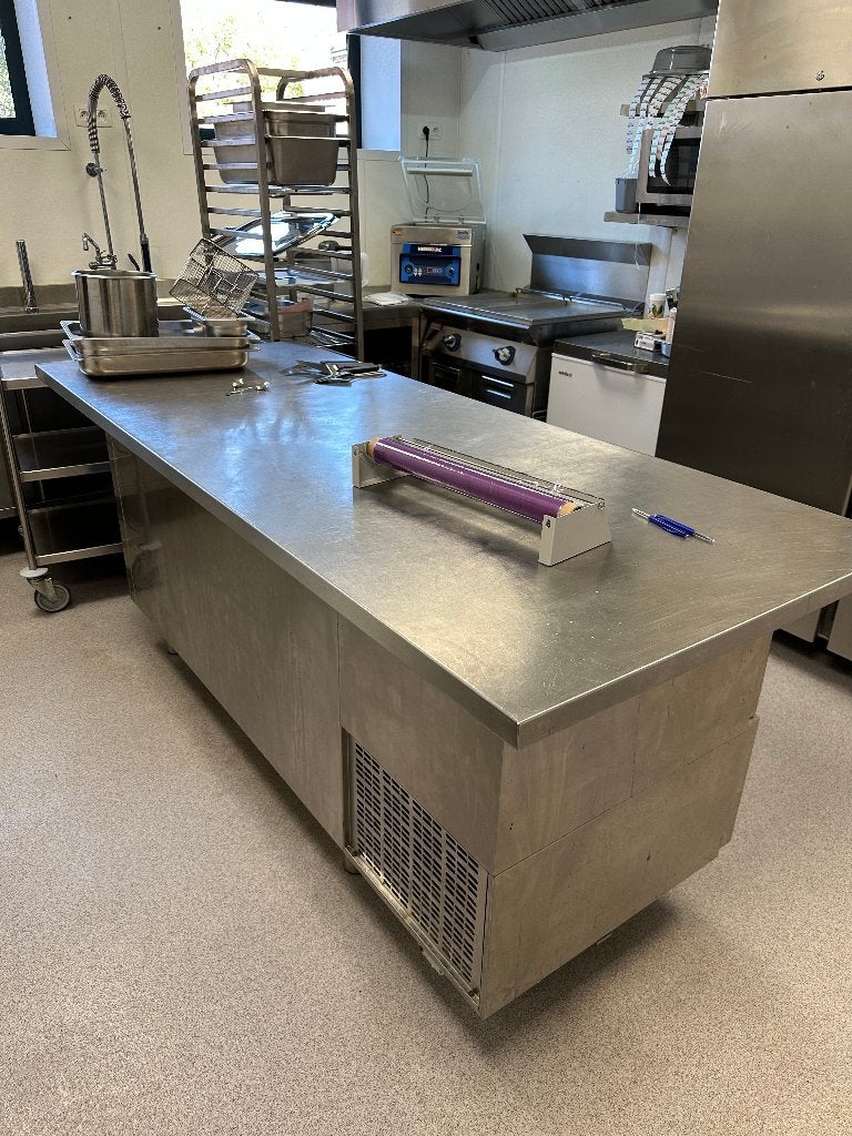 Koelwerkbank - gekoelde werktafel horeca, Ophalen, Gebruikt, Koelen en Vriezen