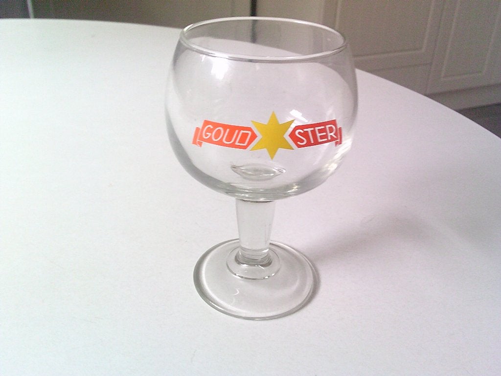 glas goud star, Ophalen, Zo goed als nieuw, Glas of Glazen, Overige merken