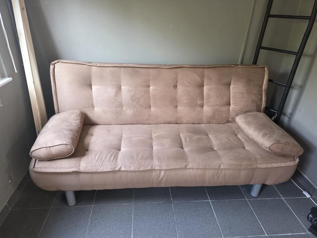Bedbank, Ophalen, Gebruikt, Twijfelaar, Bruin