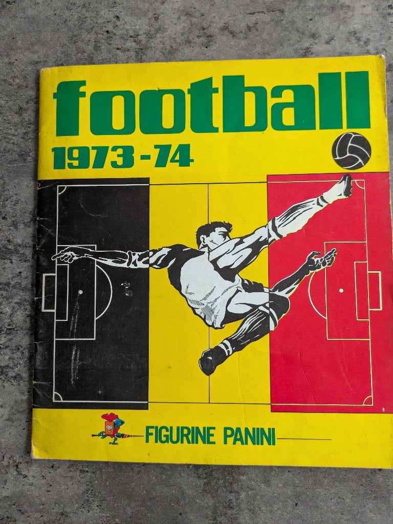 PANINI FOOTBALL 1973/1974 ANNO 1973  VIDE + bon comm., Envoi, Comme neuf, Autocollant