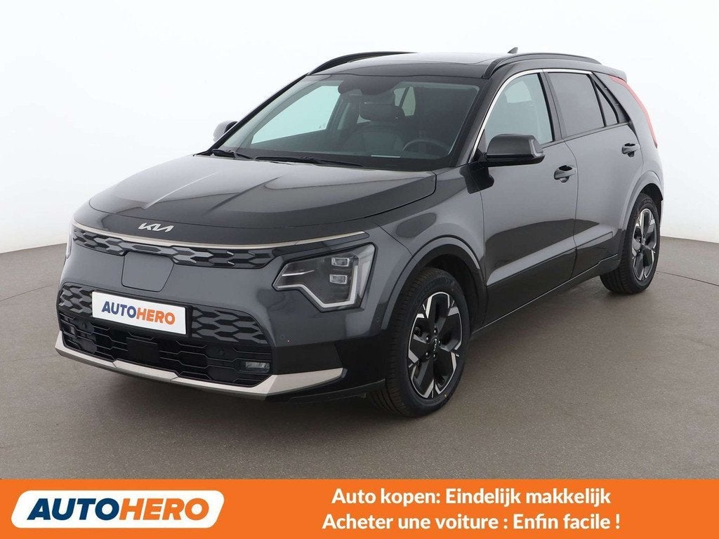 Kia e-Niro electric drive 150 kW Inspiration (bj 2024), Auto's, Gebruikt, Leder, Elektrisch, 5 zetels