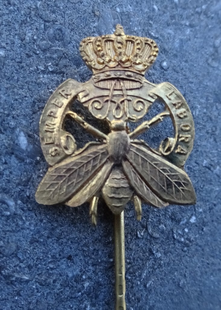 BELGIQUE: ABL / AVIATION LEGERE - INSIGNE DE CRAVATTE, Envoi, Armée de terre, Emblème ou Badge
