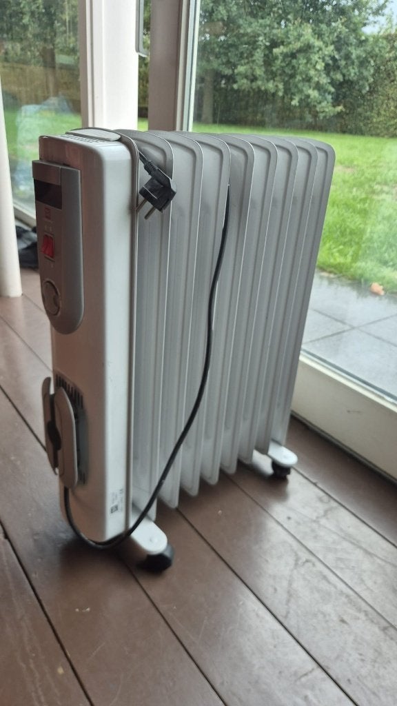 electrische radiotor, Enlèvement, Comme neuf, Radiateur, 30 à 80 cm