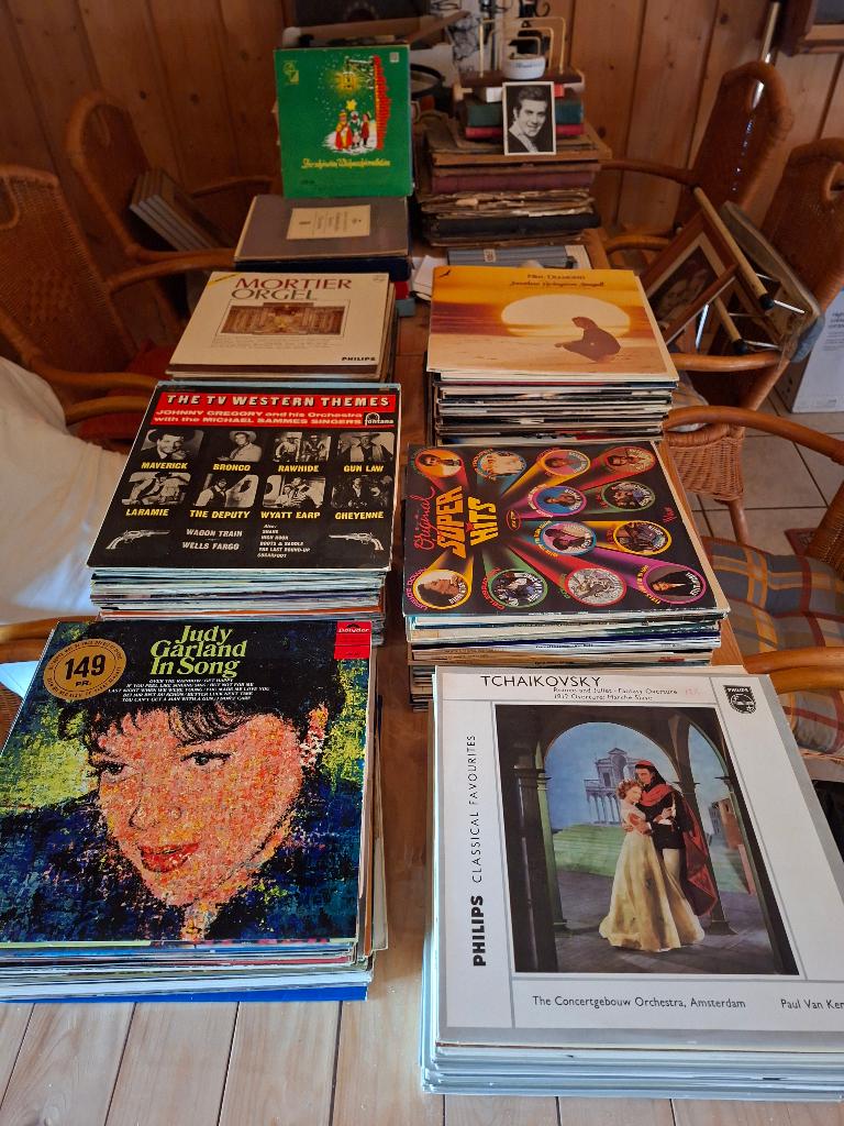 Disques 33 tours en excellente état., Enlèvement