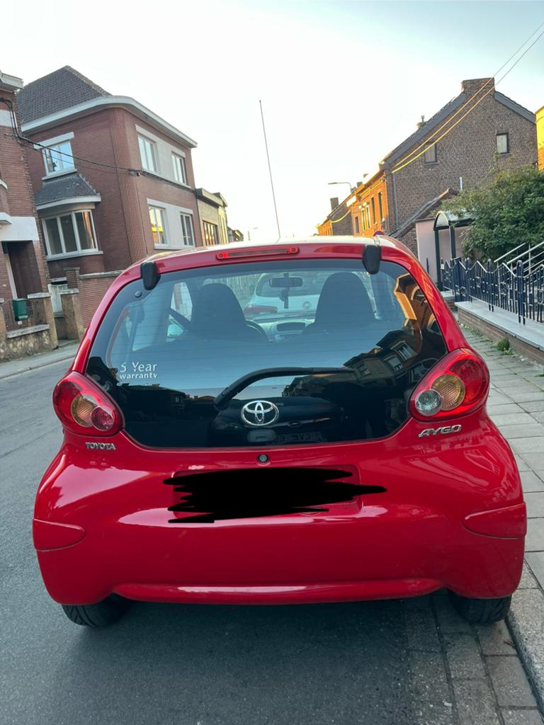 Pret à immatriculer toyota aygo essence, Enlèvement