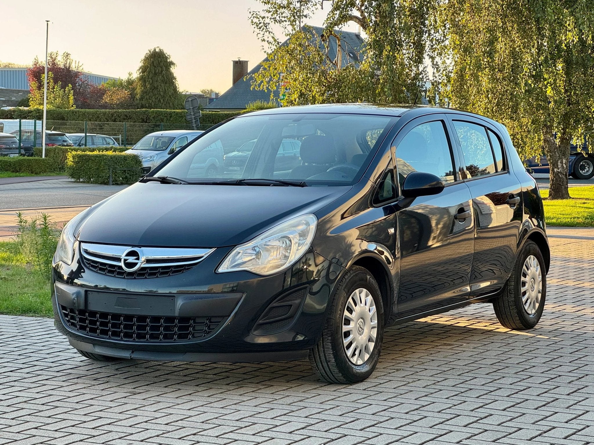 OPEL CORSA 1.2BENZINE/111737KM/2013/GEKEURD, 1163 kg, Euro 5, Stof, Gebruikt