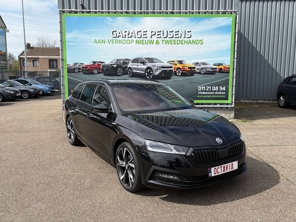 Skoda Octavia 1.5 TSI Sportline DSG (automatique), Autos, Skoda, Achat, Entreprise, Noir, Automatique