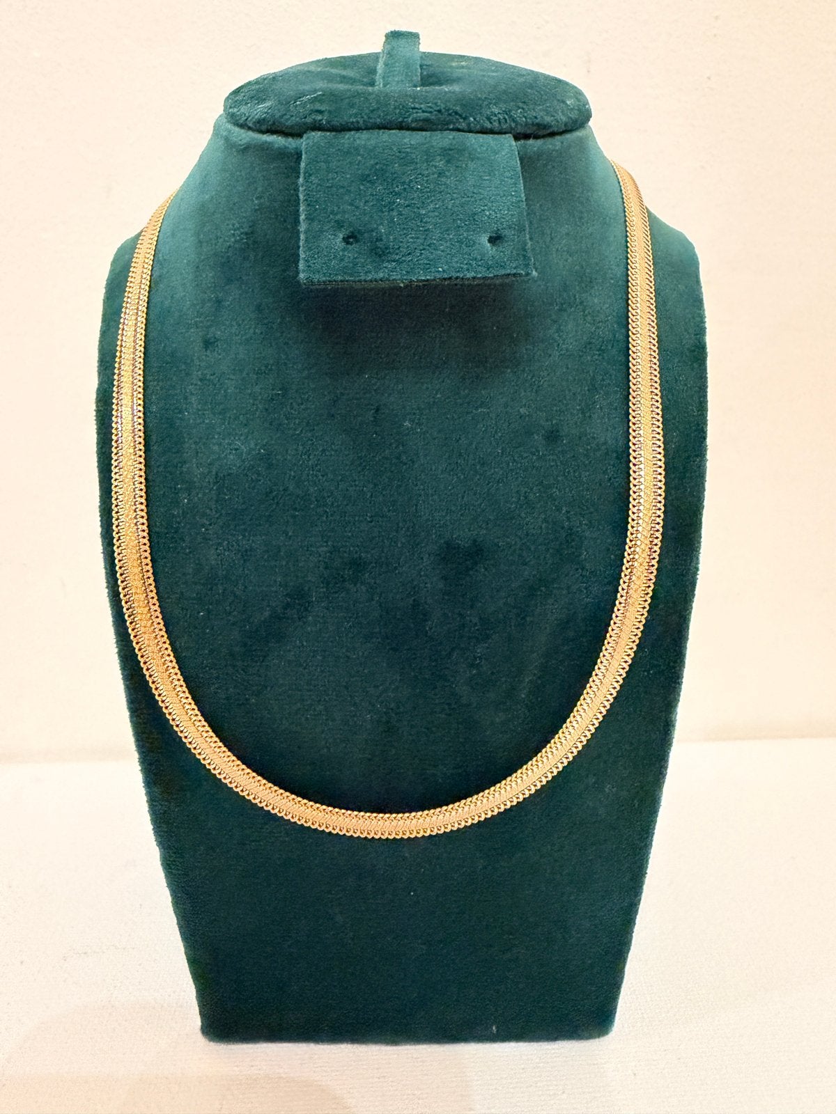 Collier en or 18 carats, Bijoux, Sacs & Beauté, Enlèvement, Comme neuf, Or, Or