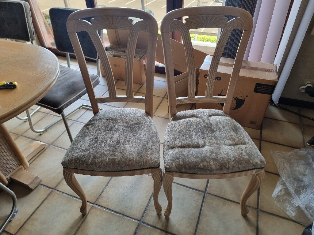 Chaises, Ophalen, Hout, Gebruikt, Twee