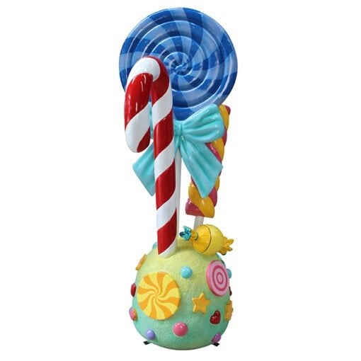 Statue Candy Cane Standee - Candycane - hauteur 218 cm, Enlèvement, Neuf