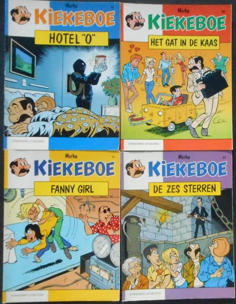 15 Strips Kiekeboe, Plusieurs BD, Enlèvement ou Envoi, Utilisé, Merho
