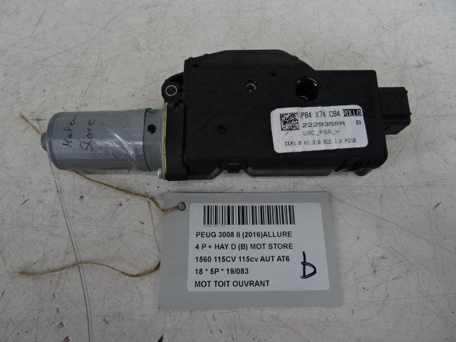 TOIT OUVRANT MOTEUR 3008 II (M4 / MC / MJ / MR) (2229359A), Autos : Pièces & Accessoires, Kontakt-peugeot@peugeot.com, Utilisé