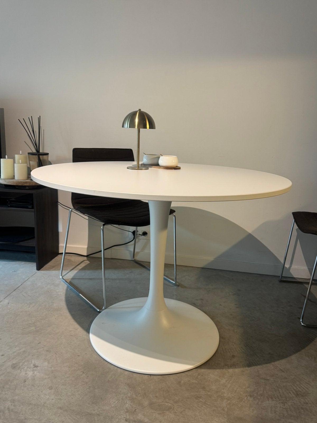 Ronde tafel, Huis en Inrichting, Ophalen, 50 tot 100 cm, 100 tot 150 cm, Rond