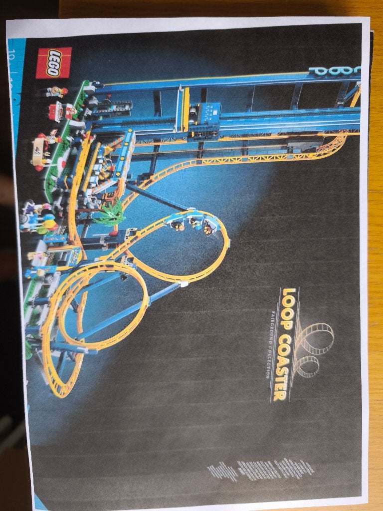 Lego loop, Ophalen, Lego, Inclusief instructies, Zo goed als nieuw