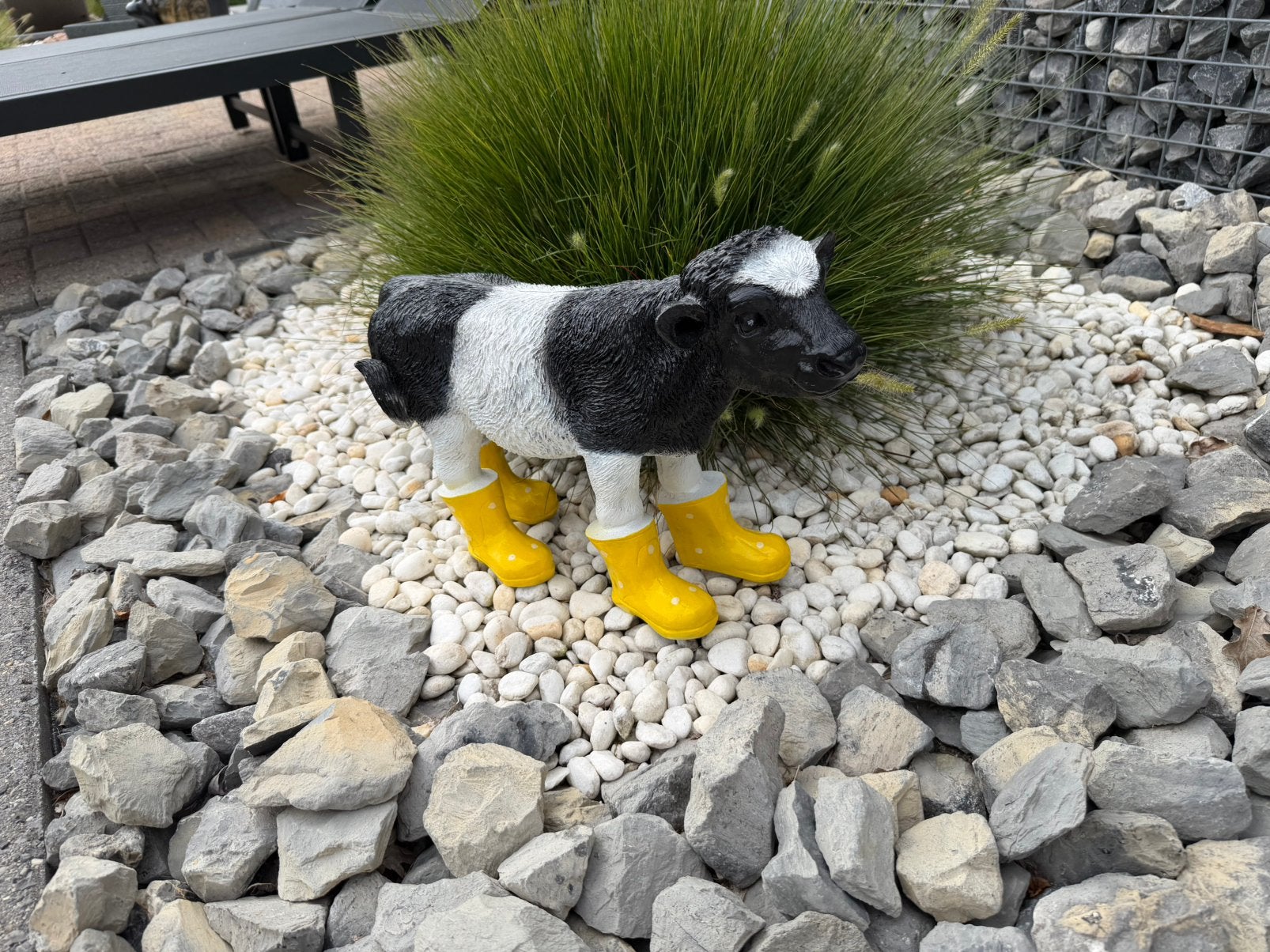 Koe met botjes in volwaardige polyester 25€ stuk, Tuin en Terras, Tuinbeelden, Ophalen, Nieuw, Dierenbeeld