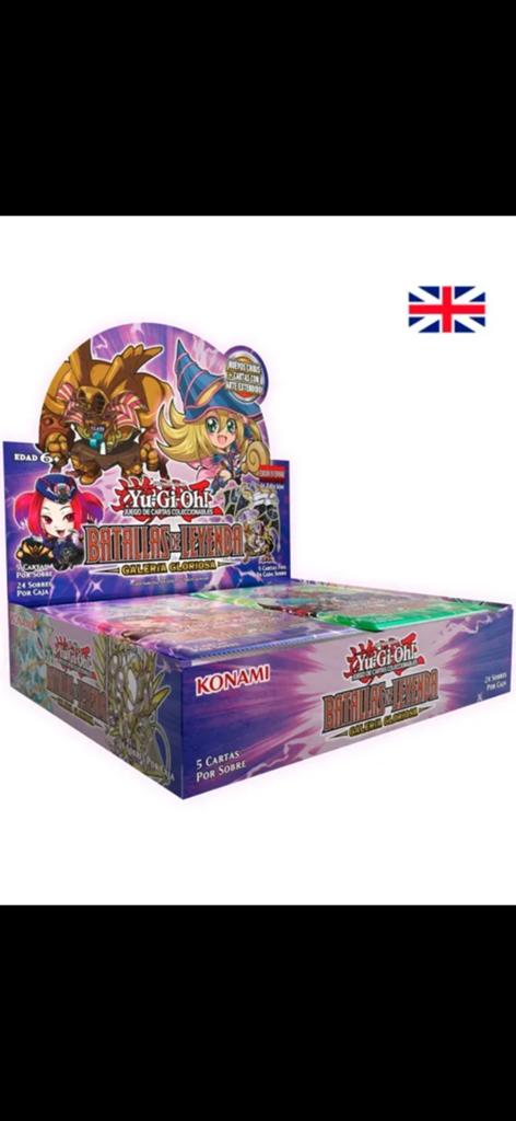 Display Battles of Legend: Glorious Gallery en/fr- Yu-Gi-Oh!, Enlèvement ou Envoi, Comme neuf, Booster, Foil