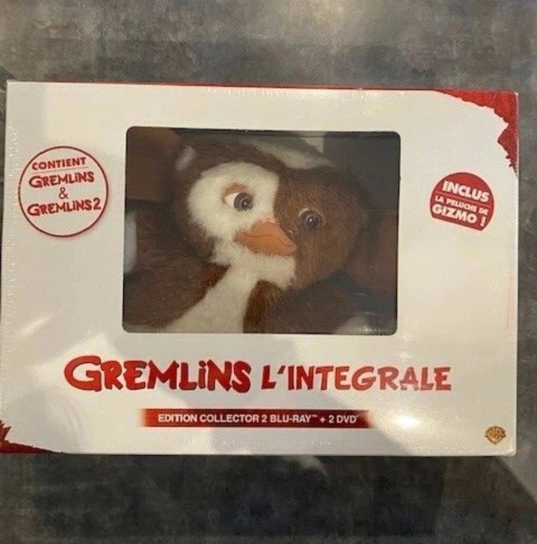 COFFRET COLLECTOR DVD BLURAY GREMLINS, Enlèvement ou Envoi, Comme neuf