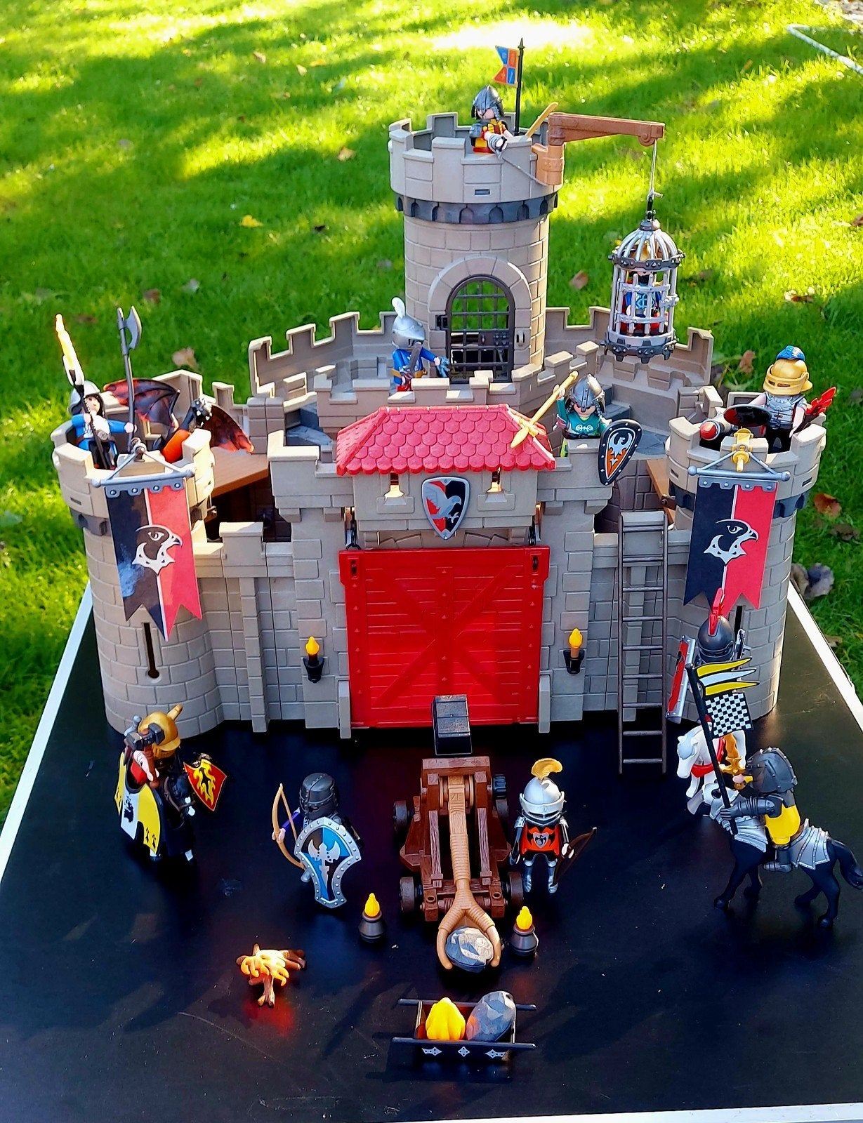 playmobil château fort citadelle des chevaliers, Kinderen en Baby's, Ophalen