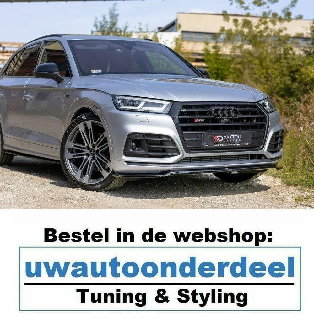 Maxton Spoiler Voorspoiler Lip Splitter Voor Audi Q5 S Line, Verzenden
