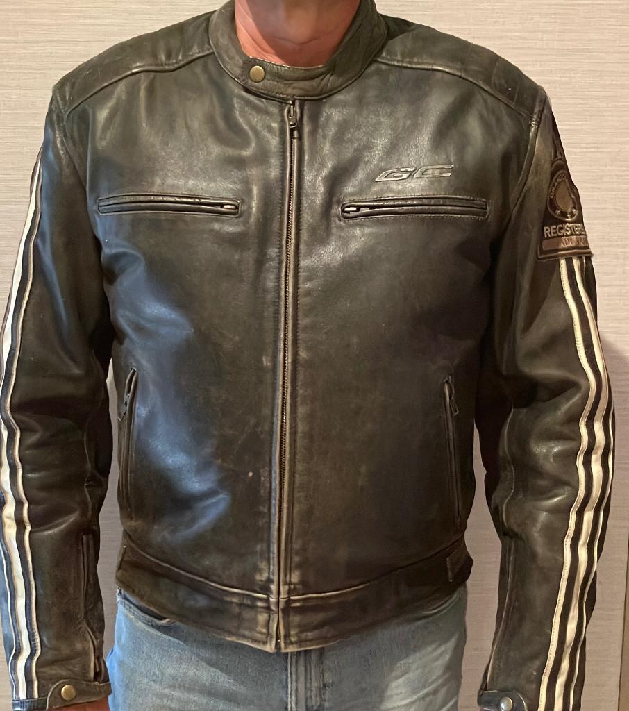 Lederen motorjas, Ophalen, GC Grand Canyon, Heren, Jas | leer