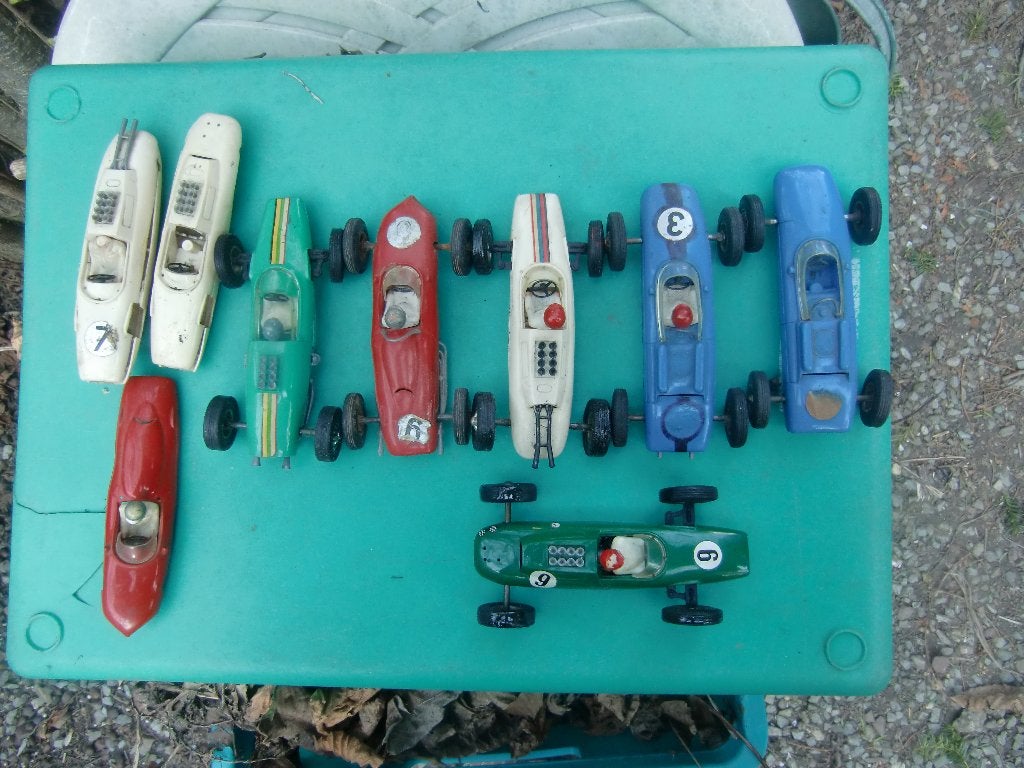 lot slot cars Carrera vintage, Enlèvement, Utilisé, Circuit, Carrera