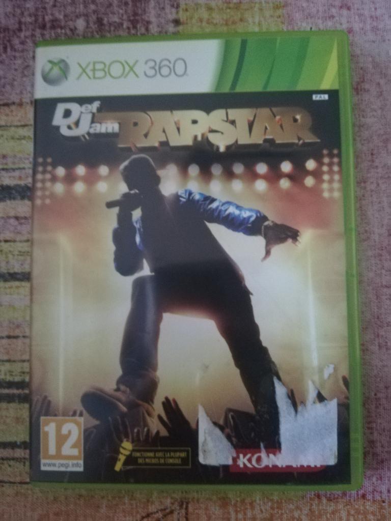 Jeu Xbox 360 Def Jam Rapstar, Enlèvement, Utilisé