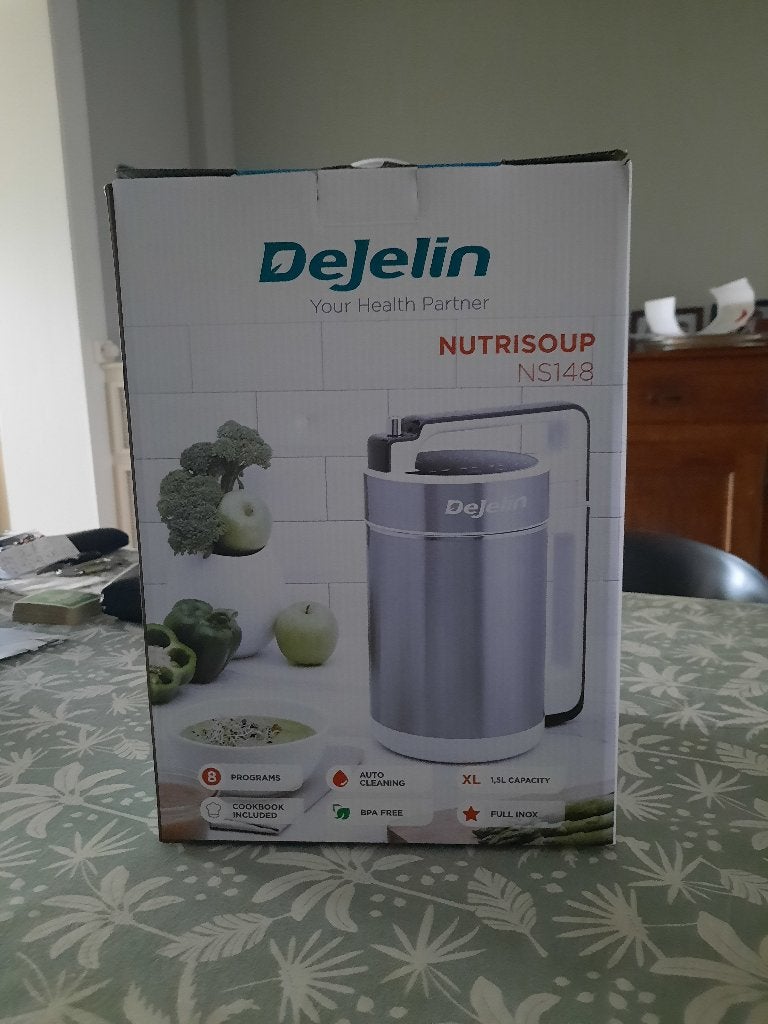 appareil à soupe Dejelin Nutrisoup, 1 à 2 litres, Enlèvement, Comme neuf, 3 vitesses ou plus