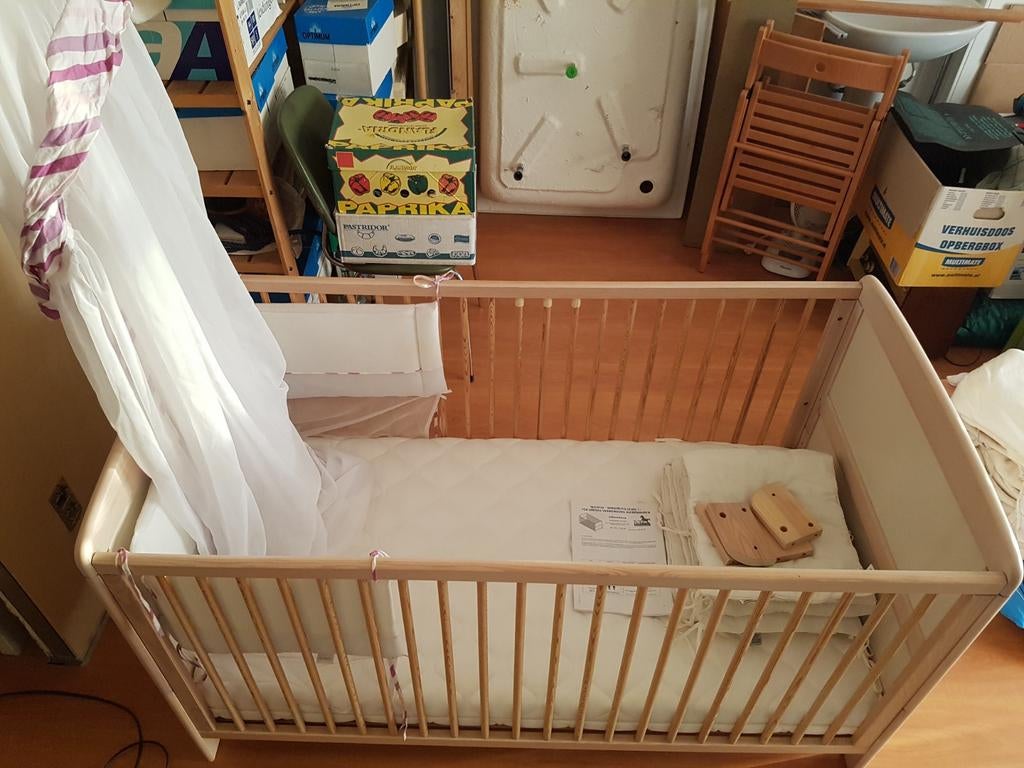 Babybedje, Ophalen, Zo goed als nieuw