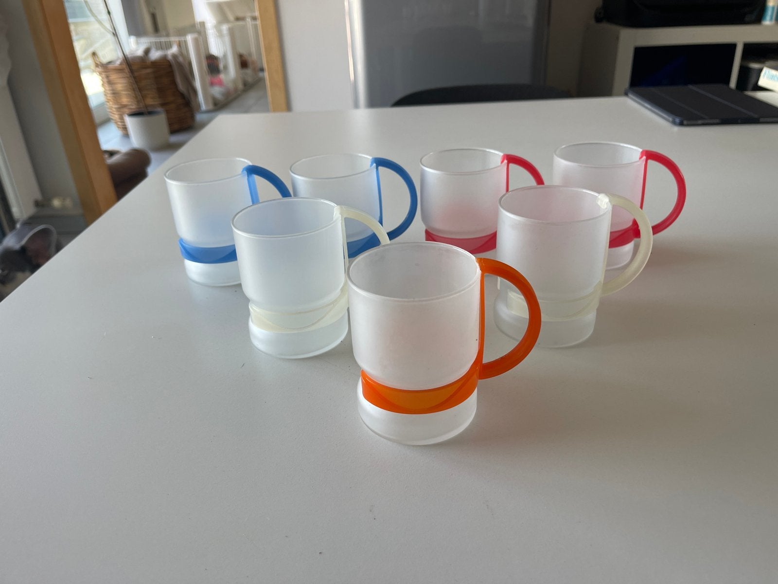 Vintage Randwyck Maastricht theeglazen, Enlèvement, Comme neuf, Verre, Vintage