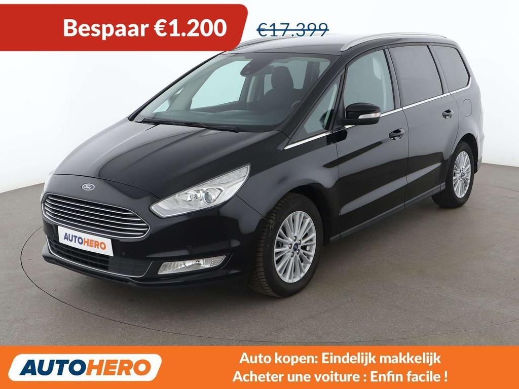 Ford Galaxy 2.0 TDCi EcoBlue Titanium Business (bj 2019), Auto's, Ford, Te koop, Galaxy, ABS, Airbags, Airconditioning, Android Auto