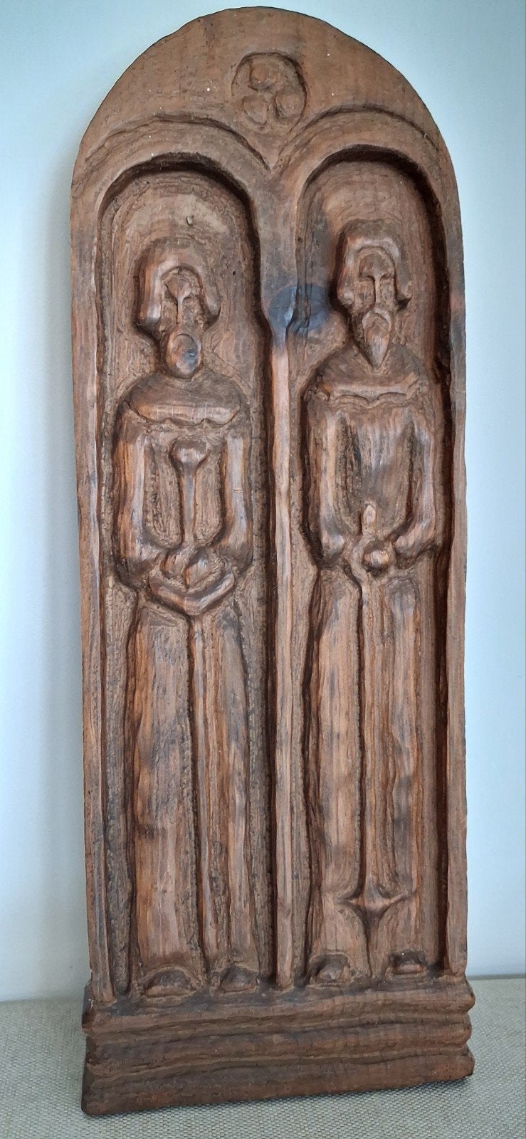 Houten sculpturen van ridders., Antiek en Kunst, Ophalen of Verzenden