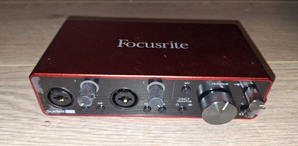 Focusrite Scarlett 2i2 3rd gen, Ophalen of Verzenden, Zo goed als nieuw, Extern, Focusrite