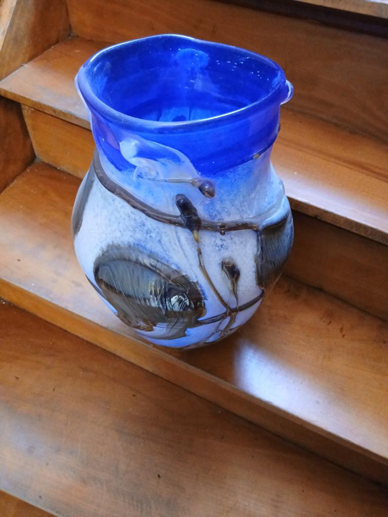 Grote vaas jean claude novaro, Antiek en Kunst, Ophalen