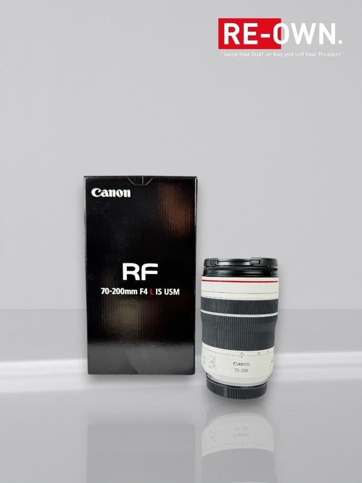 CANON RF 70-200MM F/4L IS USM | L-SERIE | NETTE STAAT | DOOS, Canon, Canon, ,, Canon RF
