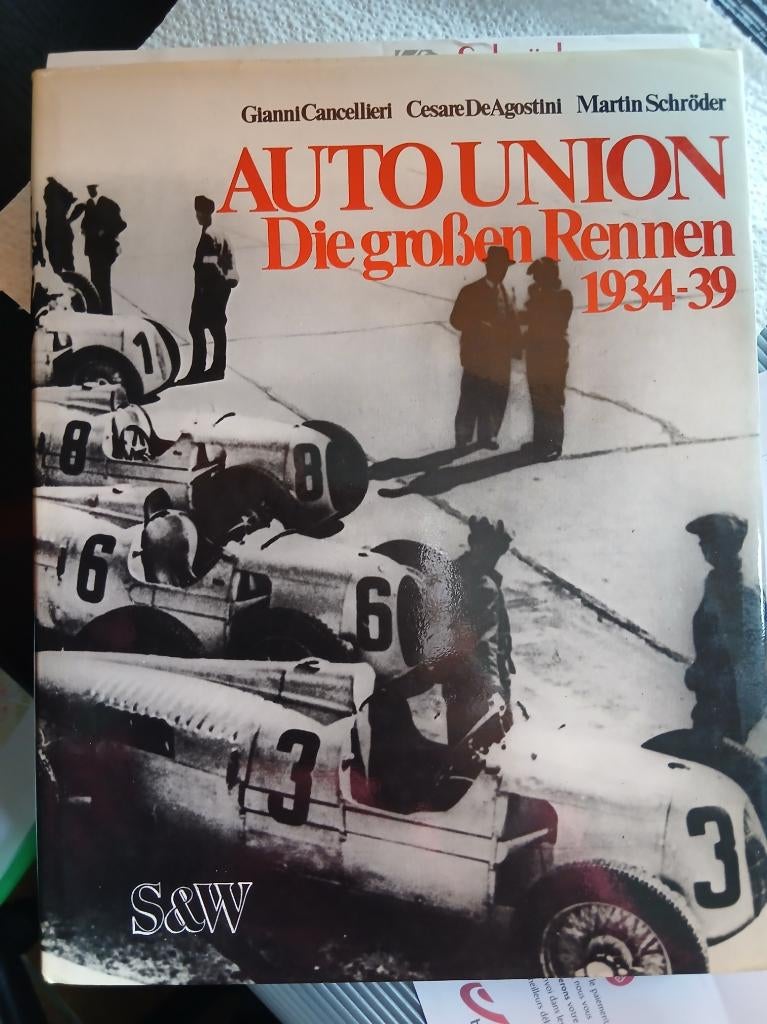 Auto Union-boek, Ophalen of Verzenden, Zo goed als nieuw, Audi