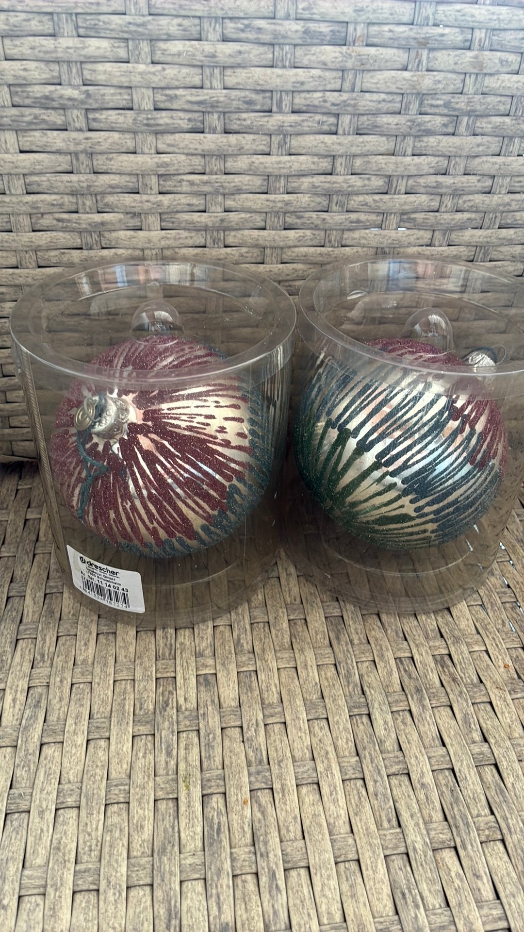 Kerstbal 10cm, Diversen, Ophalen, Zo goed als nieuw