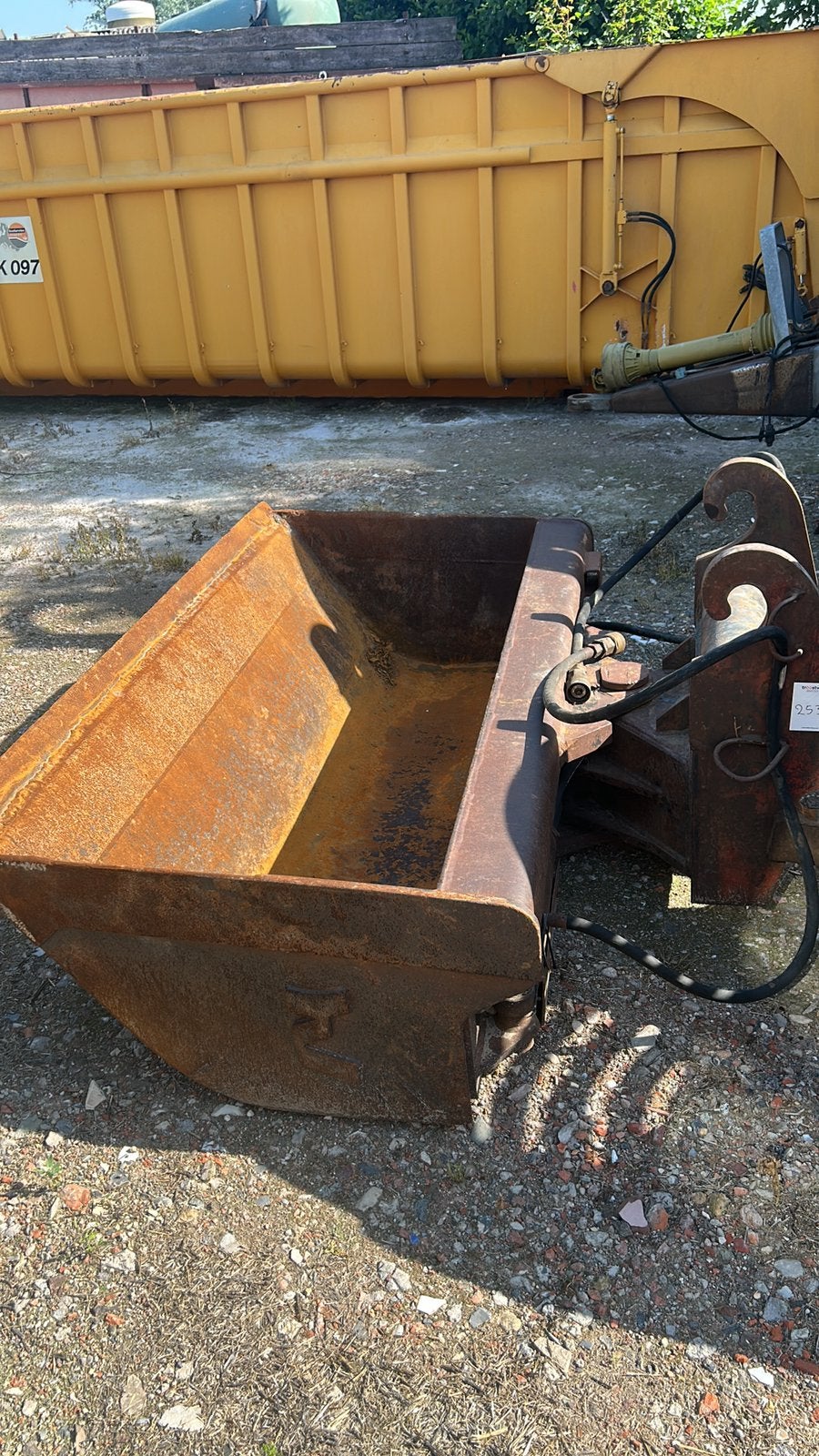 Kantelbak cw30 180cm, Zakelijke goederen, Machines en Bouw | Kranen en Graafmachines, Ophalen
