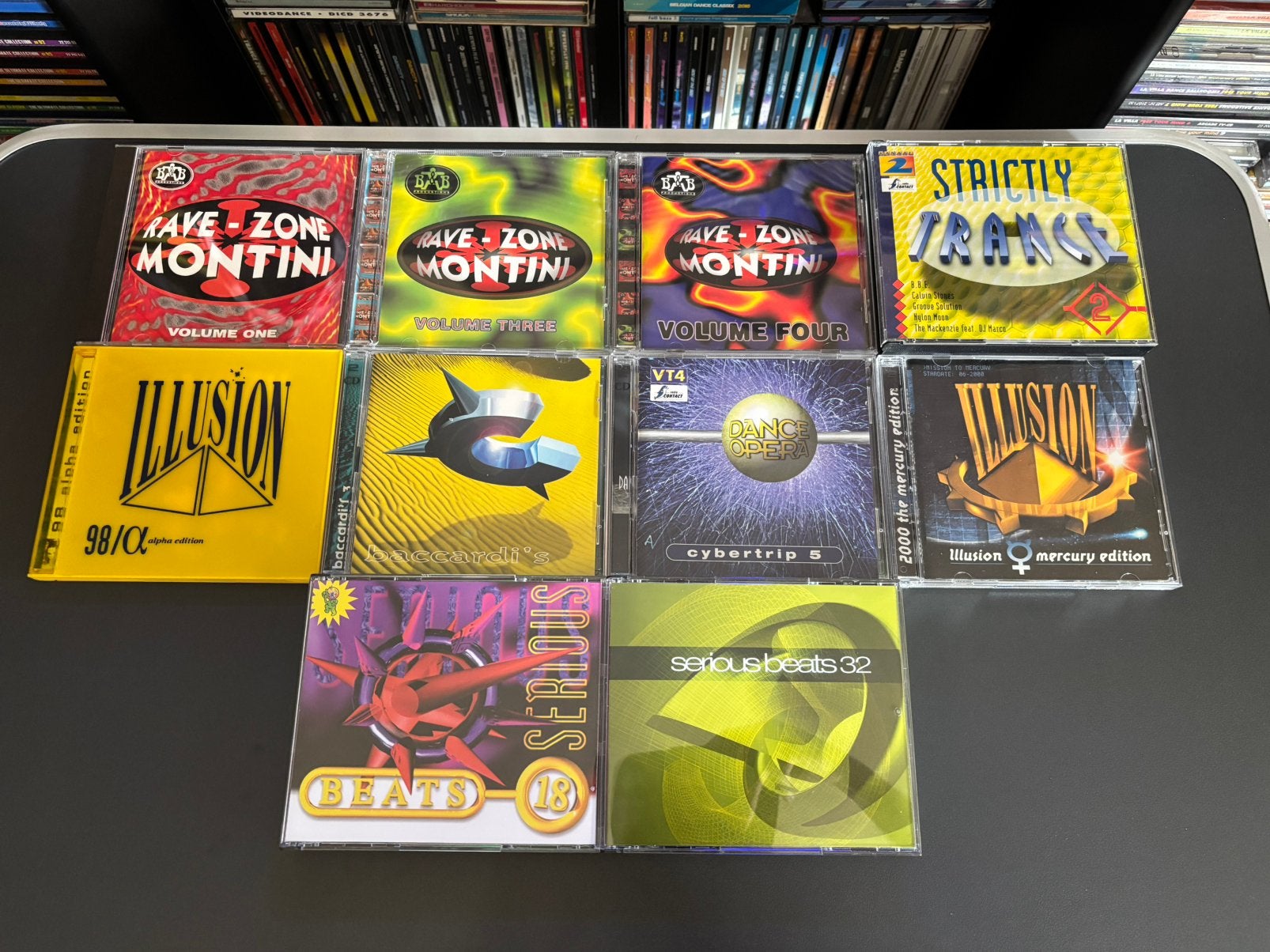 Lot cd’s montini illusion baccardi’s dance opera Serious bea, Cd's en Dvd's, Verzenden, Gebruikt, Dance