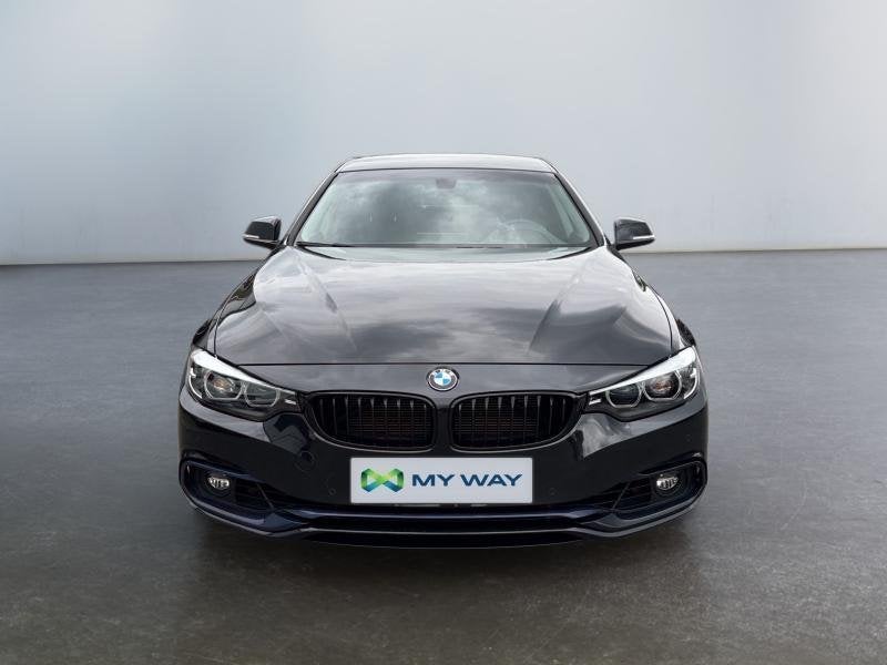 BMW 4-Serie Clim auto*boite auto*sellerie cuir chauff*bips A, 136 pk, Zwart, 4 Reeks, Bedrijf