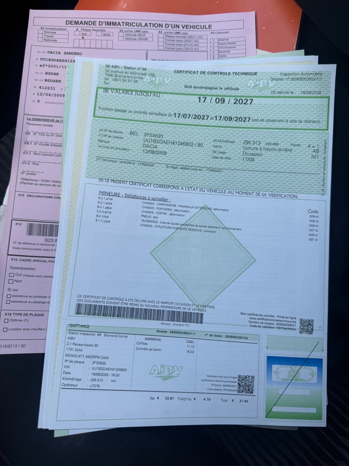 Dacia sandero 2009, Auto's, Voorwielaandrijving, Stof, Zwart, 5 deurs