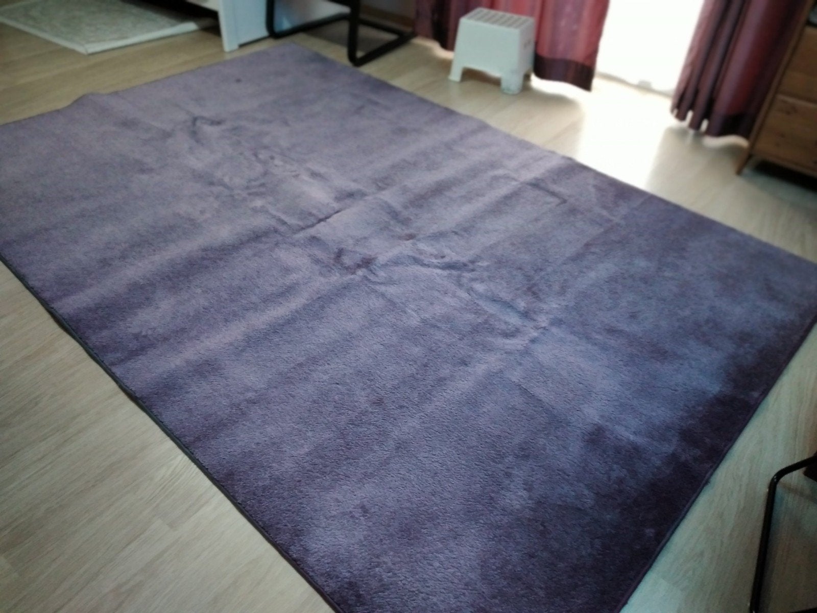 tapis violet, Violet