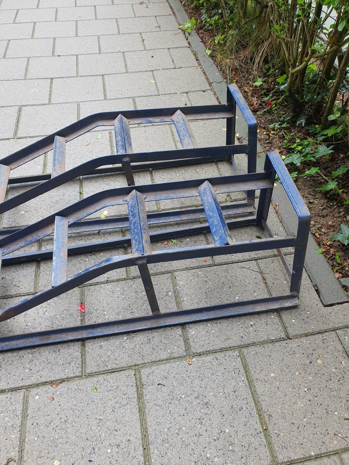 Auto metalen rampen oprijplaten, Auto diversen, Ophalen, Gebruikt