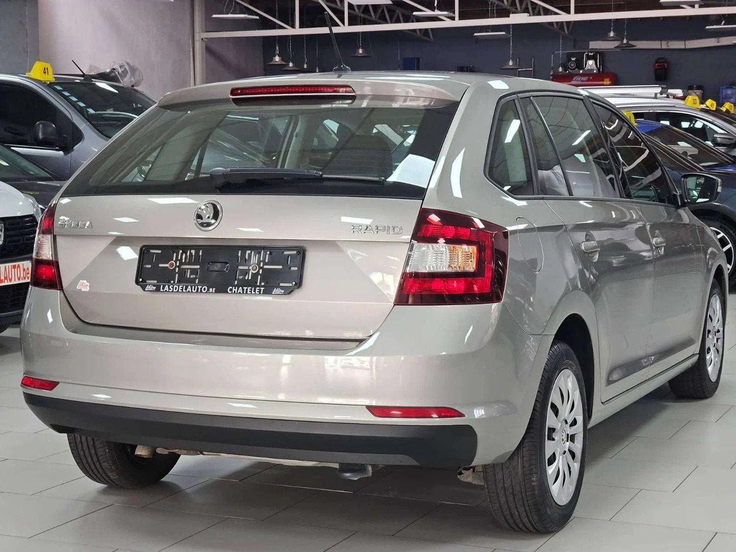 Skoda Rapid Rapid/Spaceback 1.0 TSI (EU6.2) Climatisation Bl, Argent ou Gris, Achat, Euro 6, Entreprise
