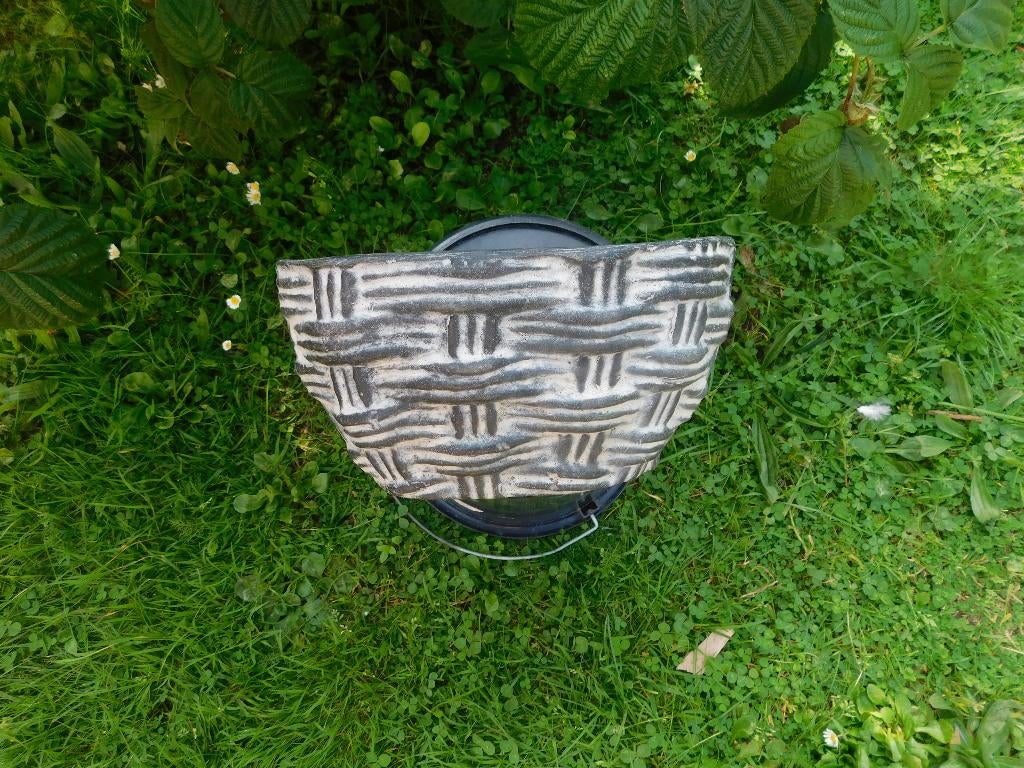 Bloemsierkunst - 10 keramische potten - bloem - plant -, Meerkleurig, Zo goed als nieuw, Overige materialen, Overige merken