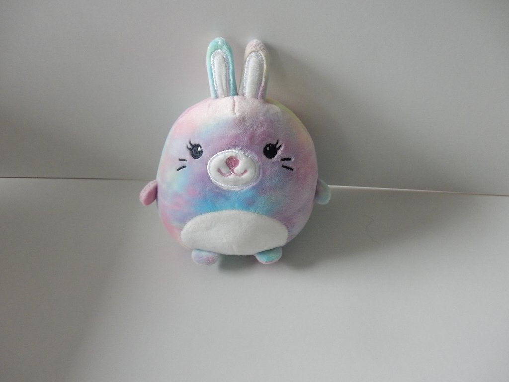 nr.2666 - Knuffel tie-dye bunny squishmallow, Enlèvement ou Envoi, Squishmallow
